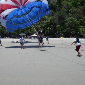 Parasailing in Manuel Antonio, Costa Rica photo