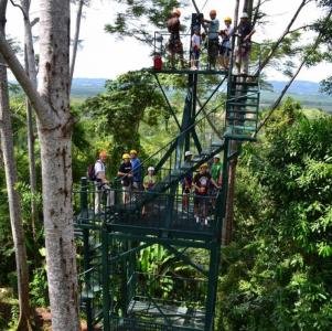 Canopy/Zip line, Manuel Antonio, Costa Rica photo