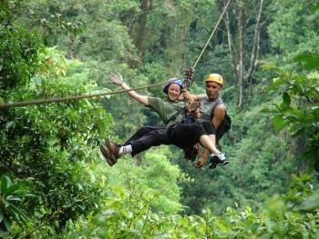 Canopy/Zipline Extreme, Arenal, Costa Rica photo