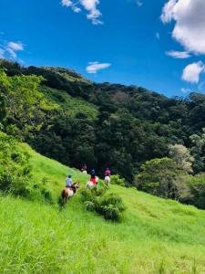 Horseback riding, Monteverde, Costa Rica photo